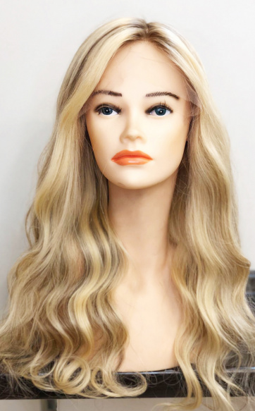 Парик из волос славянского типа, цвет: светлый блонд, 50 см
